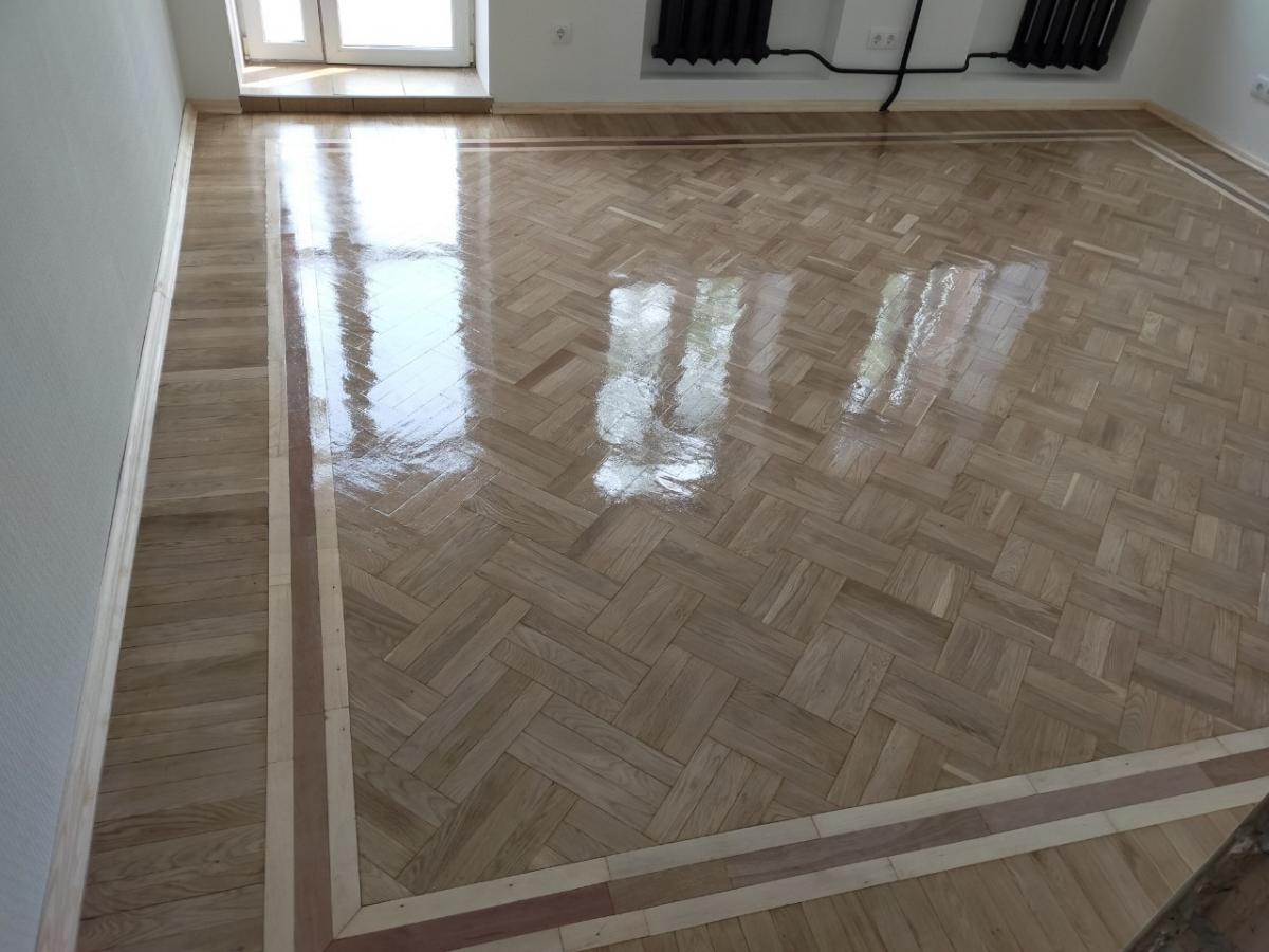 Реставрація паркету в квартирі (Київ, Поділ, вулиця Хорива)